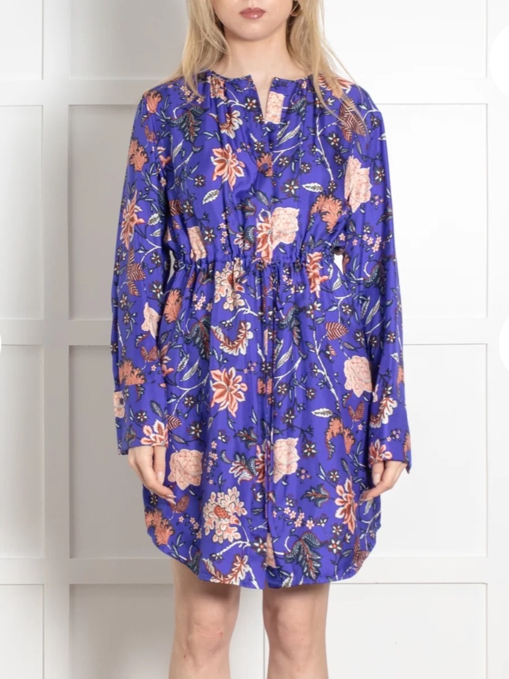 Diane Von Furstenberg Silk Long Sleeve Dress! Size 10